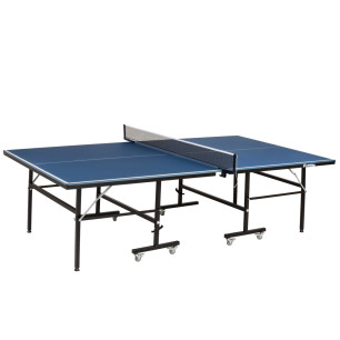 Wzmacniany stół do tenisa z siatką na kółkach inSPORTline Pinton