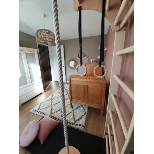 Akcesoria gimnastyczne A204 w kolorze naturalnego drewna